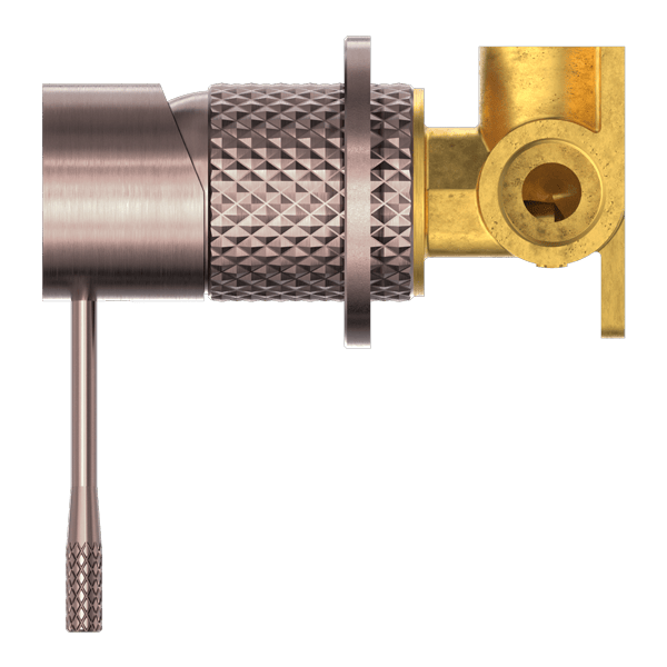 Nero Mixer Taps OPAL SHOWER MIXER 60MM PLATE BRUSHED BRONZE (NR251909HBZ)