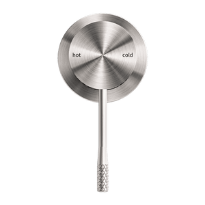Nero Mixer Taps OPAL SHOWER MIXER 60MM PLATE BRUSHED NICKEL (NR251909HBN)