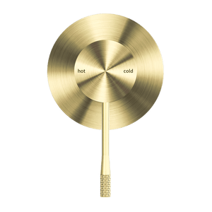 Nero Mixer Taps OPAL SHOWER MIXER 80MM PLATE BRUSHED GOLD (NR251909BG)