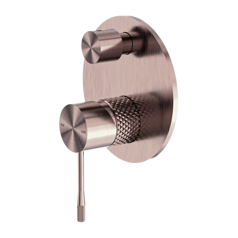 Nero Mixer Taps OPAL SHOWER MIXER WITH DIVERTOR BRUSHED BRONZE (NR251909aBZ)