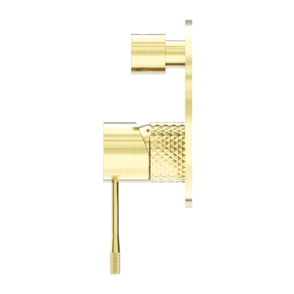 OPAL SHOWER MIXER WITH DIVERTOR BRUSHED GOLD (NR251909aBG)