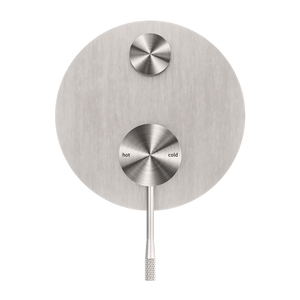 Nero Mixer Taps OPAL SHOWER MIXER WITH DIVERTOR BRUSHED NICKEL (NR251909aBN)