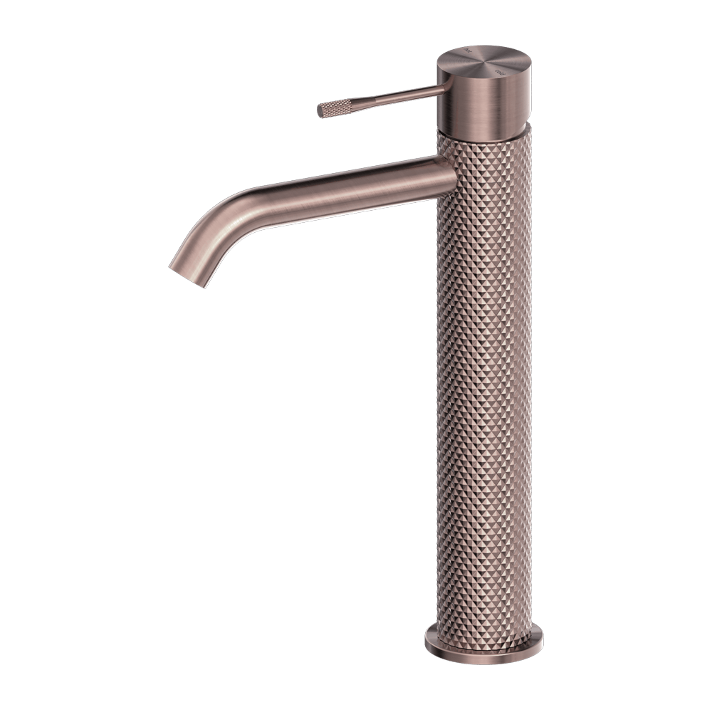 Nero Mixer Taps OPAL TALL BASIN MIXER BRUSHED BRONZE (NR251901aBZ)