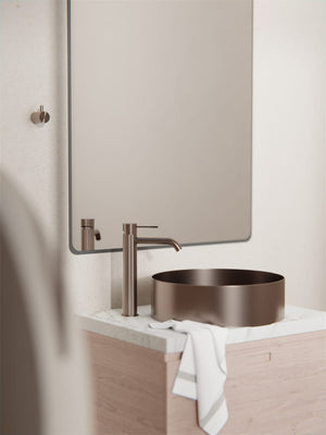 Nero Mixer Taps OPAL TALL BASIN MIXER BRUSHED BRONZE (NR251901aBZ)