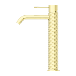 Nero Mixer Taps OPAL TALL BASIN MIXER BRUSHED GOLD (NR251901aBG)
