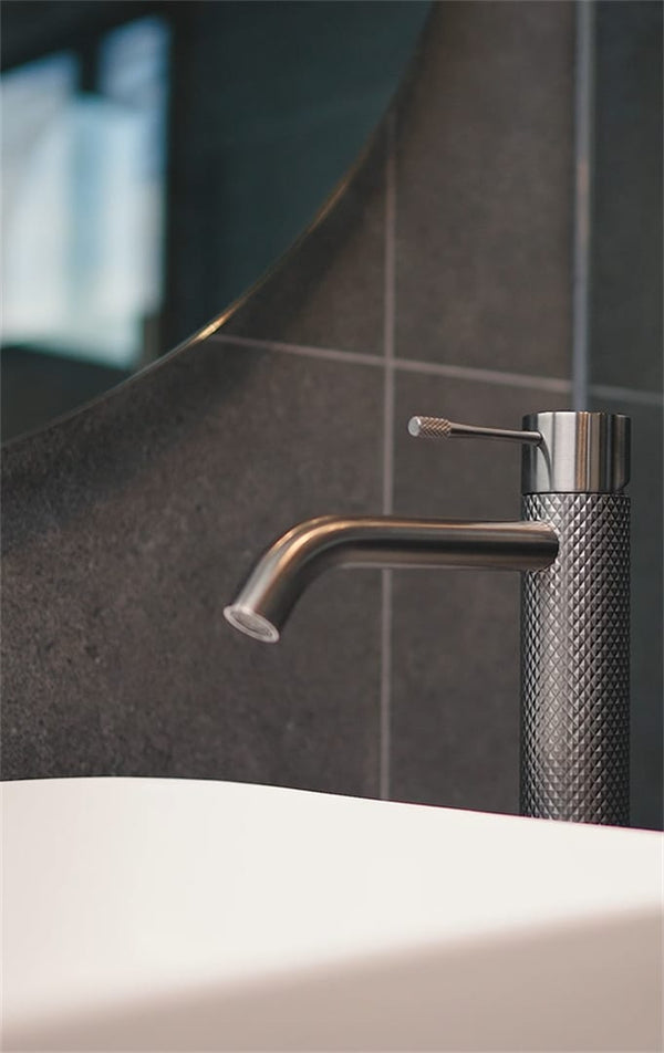 Nero Mixer Taps OPAL TALL BASIN MIXER GRAPHITE (NR251901aGR)