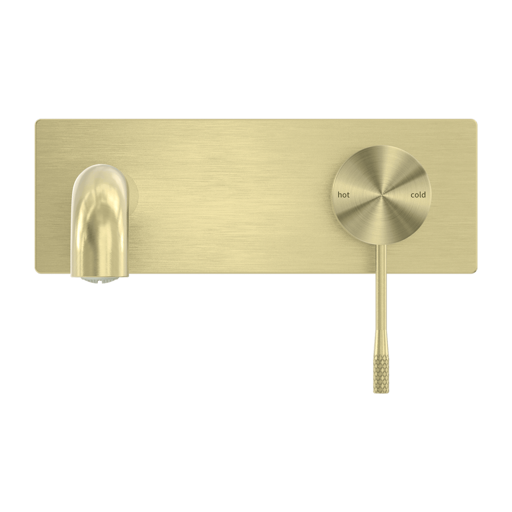 OPAL WALL BASIN/BATH MIXER 120/160/185/230/260MM BRUSHED GOLD