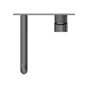 Nero Mixer Taps OPAL WALL BASIN/BATH MIXER 120/160/185/230/260MM GRAPHITE