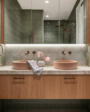 Nero Mixer Taps OPAL WALL BASIN/BATH MIXER SEPARATE BACK PLATE 120/160/185/230/260MM BRUSHED BRONZE