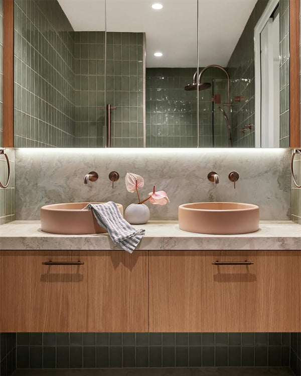 Nero Mixer Taps OPAL WALL BASIN/BATH MIXER SEPARATE BACK PLATE 120/160/185/230/260MM BRUSHED BRONZE