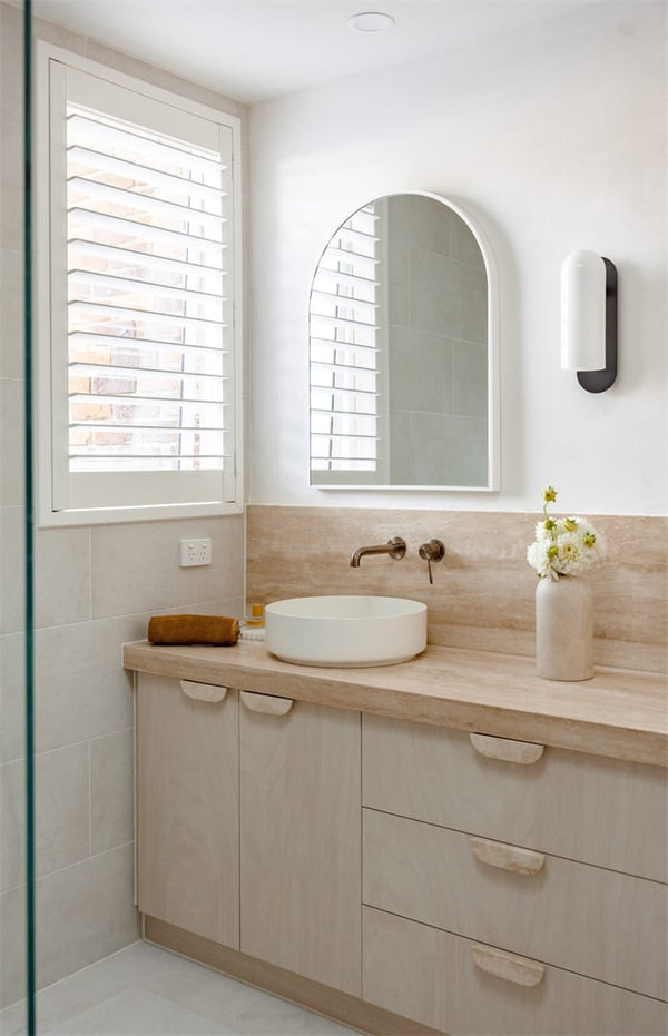 Nero Mixer Taps OPAL WALL BASIN/BATH MIXER SEPARATE BACK PLATE 120/160/185/230/260MM BRUSHED BRONZE