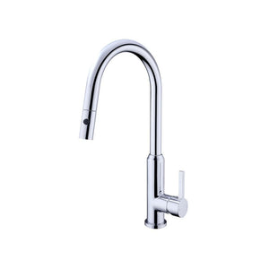 Nero Mixer Taps PEARL PULL OUT SINK MIXER WITH VEGIE SPRAY FUNCTION CHROME (NR231708CH)
