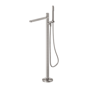 Nero Mixer Taps Pure SS316L Progressive Freestanding Bath Mixer Brushed Nickel (NR172203a02BN)