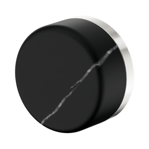 Nero Mixer Taps SERENITY PROGRESSIVE SHOWER MIXER WITH MARQUINA BLACK HANDLE BRUSHED NICKEL (24E128BN)