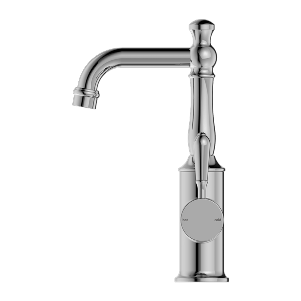 YORK BASIN MIXER WITH METAL LEVER CHROME (NR69210102CH)