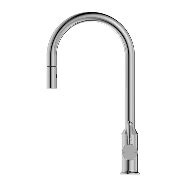 YORK PULL OUT SINK MIXER WITH VEGIE SPRAY FUNCTION WITH METAL LEVER CHROME (NR69210802CH)