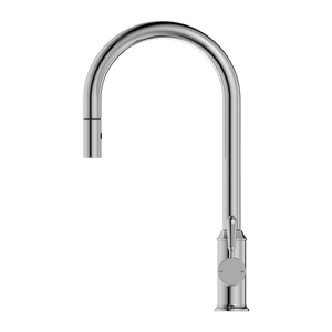 Nero Mixer Taps YORK PULL OUT SINK MIXER WITH VEGIE SPRAY FUNCTION WITH METAL LEVER CHROME (NR69210802CH)
