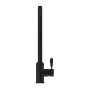 Nero Mixer Taps YORK PULL OUT SINK MIXER WITH VEGIE SPRAY FUNCTION WITH METAL LEVER MATTE BLACK (NR69210802MB)