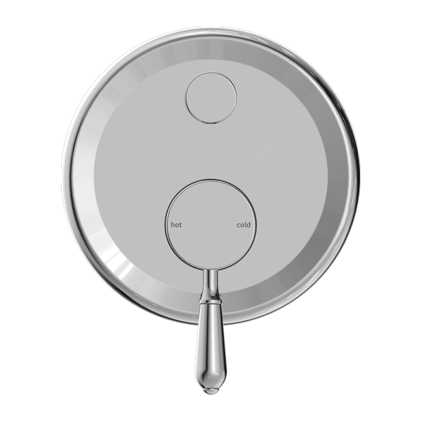YORK SHOWER MIXER WITH DIVERTOR WITH METAL LEVER CHROME (NR692109A02CH)