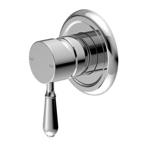 Nero Mixer Taps YORK SHOWER MIXER WITH METAL LEVER CHROME (NR69210902CH)