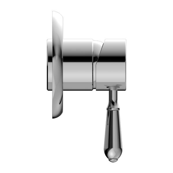 YORK SHOWER MIXER WITH METAL LEVER CHROME (NR69210902CH)