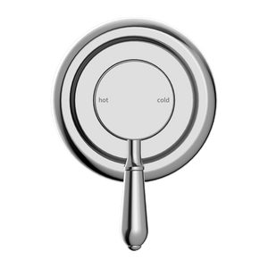 Nero Mixer Taps YORK SHOWER MIXER WITH METAL LEVER CHROME (NR69210902CH)
