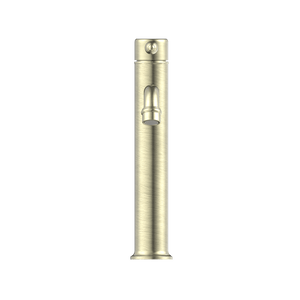 Nero Mixer Taps YORK STRAIGHT TALL BASIN MIXER WITH METAL LEVER AGED BRASS (NR692101a02AB)