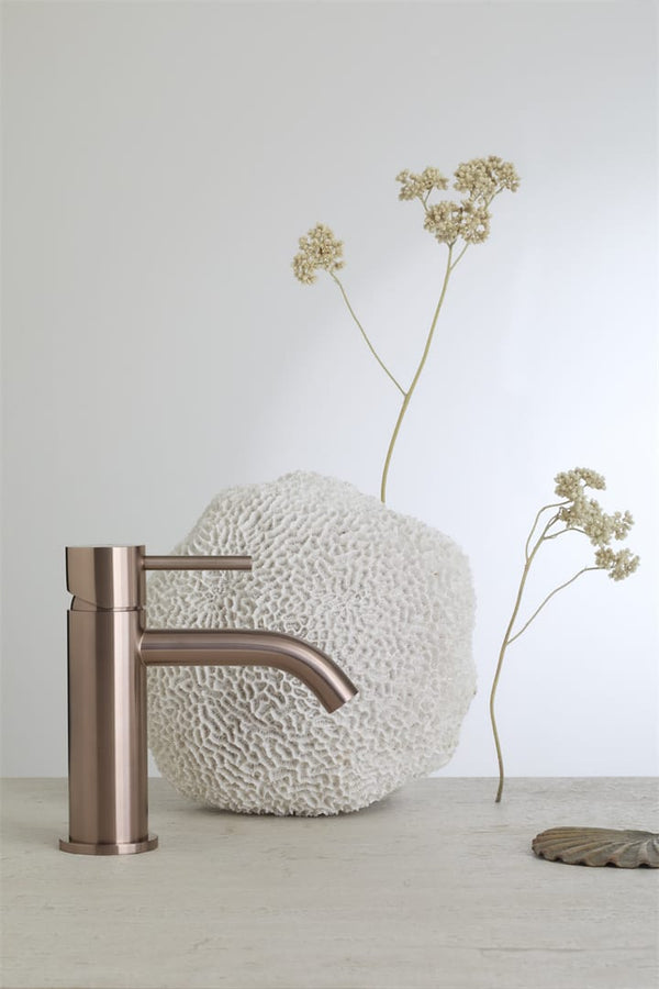Nero Mixer Taps Zen SS316L Basin Mixer Brushed Bronze (NR162201BZ)