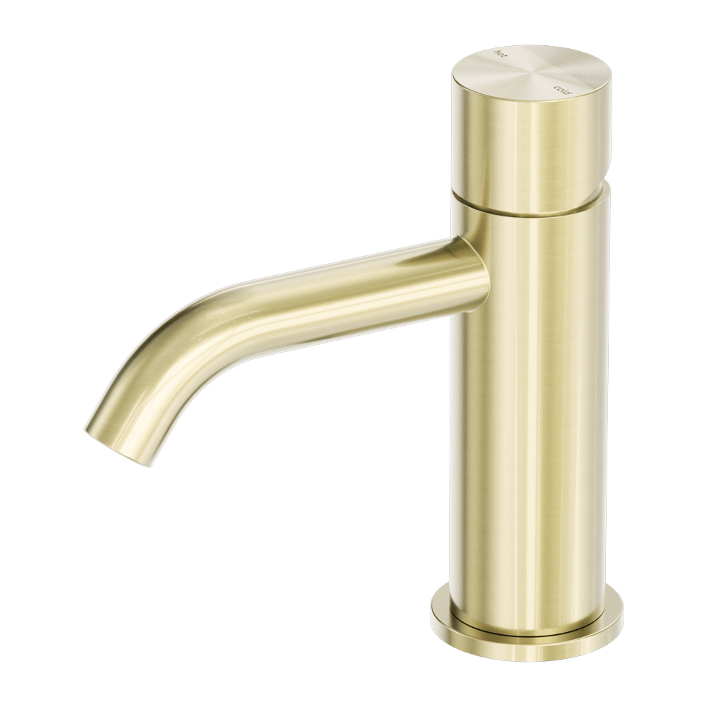 Nero Mixer Taps Zen SS316L Basin Mixer Handless Brushed Gold (NR162201bBG)