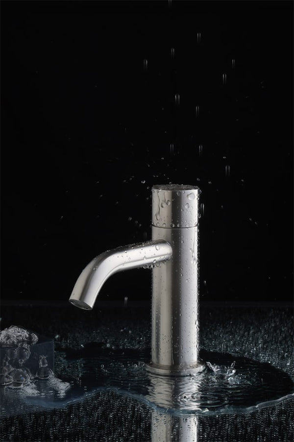 Nero Mixer Taps Zen SS316L Basin Mixer Handless Brushed Nickel (NR162201bBN)