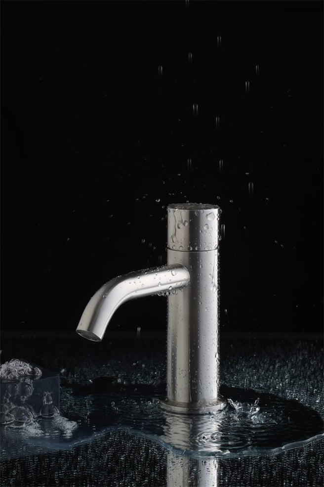 Zen SS316L Basin Mixer Handless Brushed Nickel (NR162201bBN)