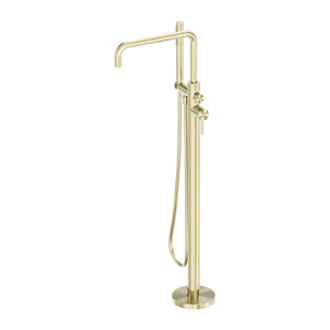 Nero Mixer Taps Zen SS316L Freestanding Bath Mixer Brushed Gold (NR162203a02BG)