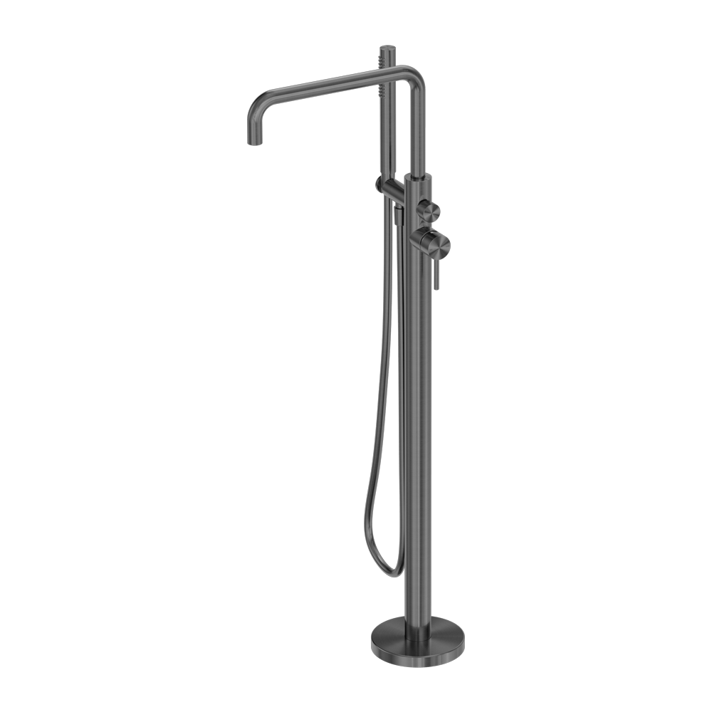 Nero Mixer Taps Zen SS316L Freestanding Bath Mixer Graphite (NR162203a02GR)
