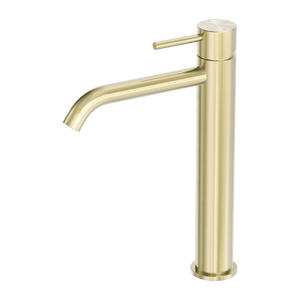 Nero Mixer Taps Zen SS316L Tall Basin Mixer Brushed Gold (NR162201aBG)