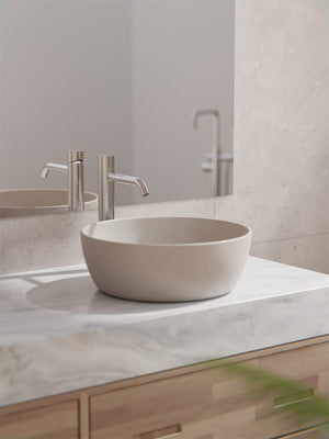 Nero Mixer Taps Zen SS316L Tall Basin Mixer Handless Brushed Nickel (NR162201cBN)