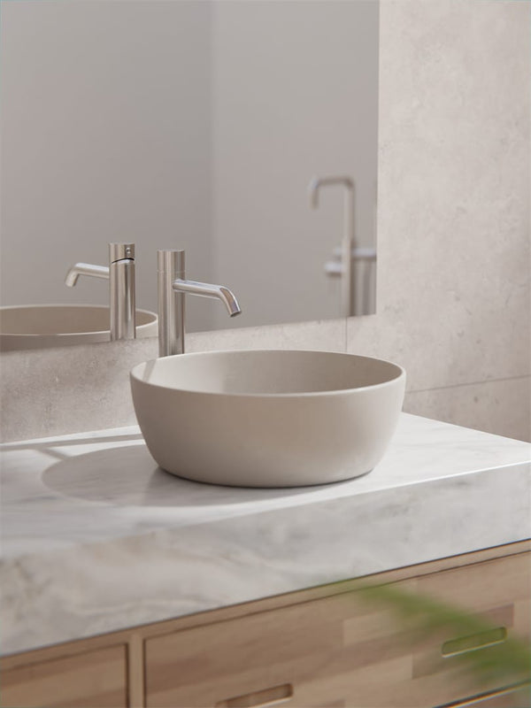 Nero Mixer Taps Zen SS316L Tall Basin Mixer Handless Brushed Nickel (NR162201cBN)