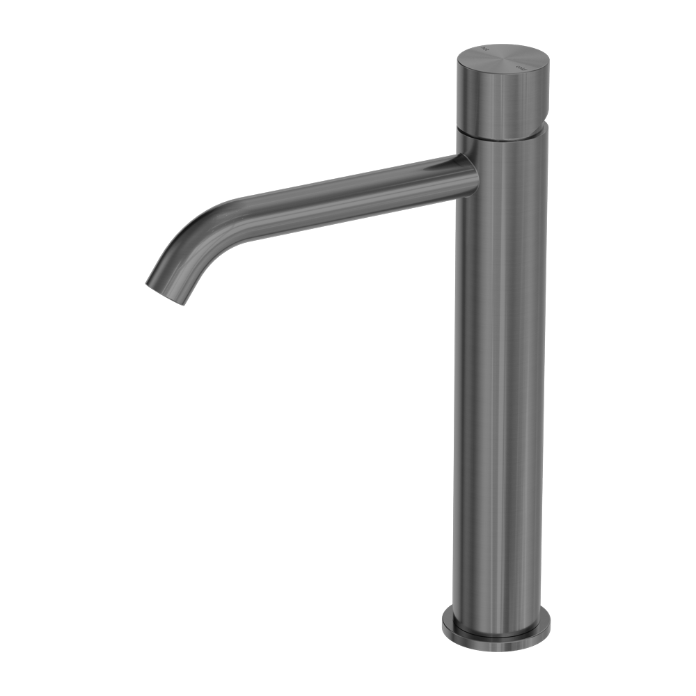 Nero Mixer Taps Zen SS316L Tall Basin Mixer Handless Graphite (NR162201cGR)
