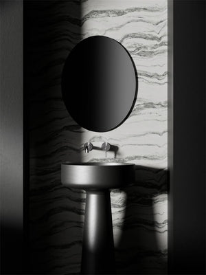 Nero Mixer Taps Zen SS316L Wall Basin/Bath Mixer Separate Back Plate 185/230mm Spout Brushed Nickel