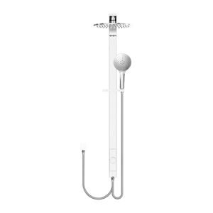 Nero Showers ASTRA RAIN ROUND TWIN SHOWER DOUBLE HOSE CHROME (NR281305bCH)