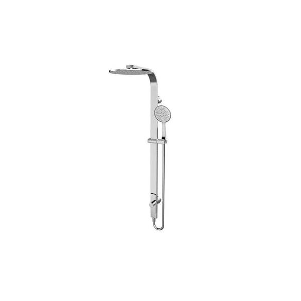 Nero Showers ASTRA RAIN ROUND TWIN SHOWER SINGLE HOSE CHROME (NR281305aCH)