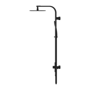 Nero Showers ASTRA RAIN ROUND TWIN SHOWER SINGLE HOSE MATTE BLACK (NR281305aMB)