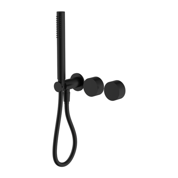 Nero Showers KARA PROGRESSIVE SHOWER SYSTEM SEPARATE PLATE MATTE BLACK (NR271903dMB)