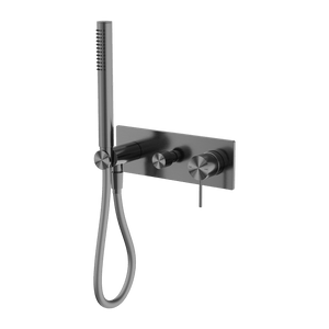 Nero Showers MECCA SHOWER MIXER DIVERTOR SYSTEM GUN METAL (NR221912EGM)