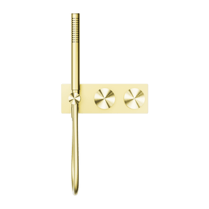 Nero Showers OPAL PROGRESSIVE SHOWER SYSTEM BRUSHED GOLD (NR252003cBG)