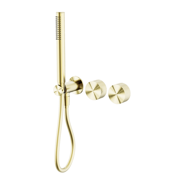 Nero Showers OPAL PROGRESSIVE SHOWER SYSTEM SEPARATE PLATE BRUSHED GOLD (NR252003dBG)
