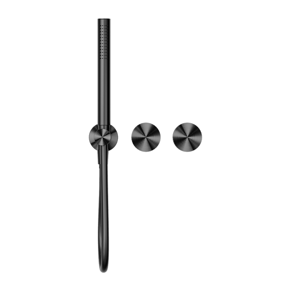 Nero Showers OPAL PROGRESSIVE SHOWER SYSTEM SEPARATE PLATE GRAPHITE (NR252003dGR)