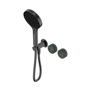 Nero Showers SERENITY PROGRESSIVE SHOWER SYSTEM WITH VERDE ALPI HANDLE AND SERENITY HAND SHOWER GUN METAL (24E026GM)