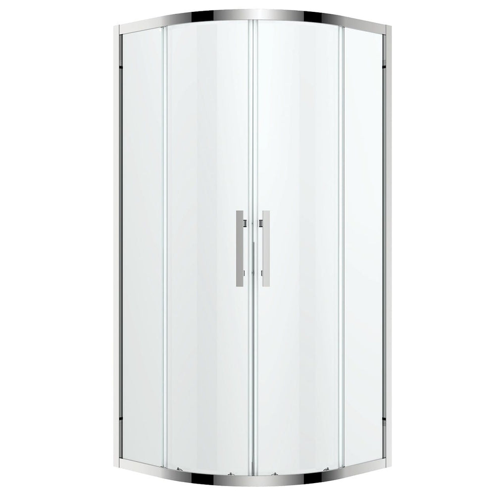 Louve Curved Slider Shower Screen 1000mm
