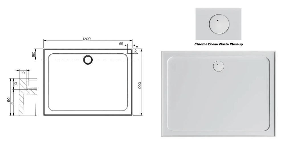 SMC Louve SAM1290 1200x900MM Rear Outlet