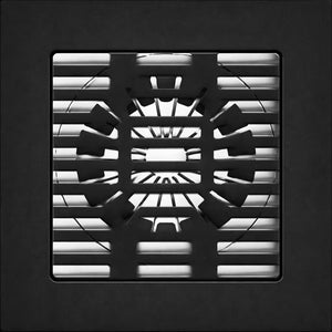 Oceano Showers Stonelite™ Profile Spare Part - Black Stainless Steel Grate